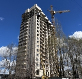 Ход строительства дома № 21 в ЖД Семилуки Сити -