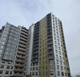 Ход строительства дома 1 в ЖК Уникум на Амирхана -