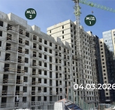 Ход строительства дома 132а.1 в ЖК Семья -