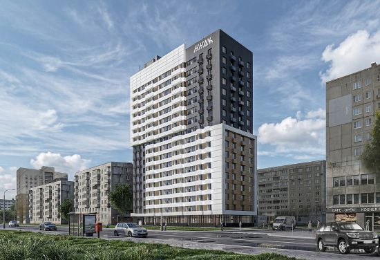 Дом № 100а в ЖК Имбирь