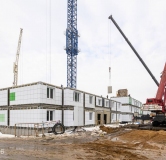 Ход строительства дома 38 в ЖК Озерки -