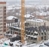 Ход строительства дома 31 в ЖК Гравитация -