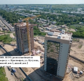Ход строительства дома № 1 в ЖК Лето -