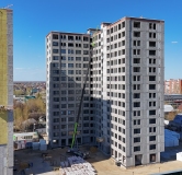 Ход строительства дома № 33, корпус 1 (ГП-1) в ЖК Свой -