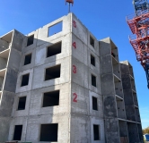 Ход строительства дома 1 в ЖК Акварели на Высоте -