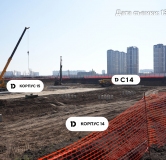 Ход строительства дома 14 в ЖК Грейд (GRADE) -