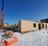 Ход строительства дома 24 в ЖК Альпийский квартал -