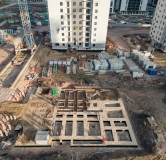 Ход строительства дома 7, строение 2 в ЖК КБС Берег -