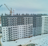 Ход строительства дома 4.1 в ЖК Вместе -