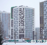 Ход строительства дома 17А-29 в ЖК Вивальди -