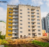 Ход строительства дома 49, корпус 1 в ЖК Мотовилихинскай (МотовилихинSKY) -