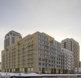 Ход строительства дома № 4, корпус 4 (ГП-10) в ЖК Октябрьский на Туре -