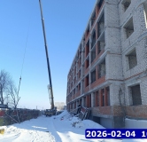 Ход строительства дома № 58Б в ЖК Волна-Клуб -