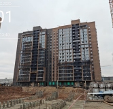 Ход строительства дома 1.5 в ЖК Наследие -