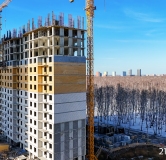 Ход строительства дома № 2, корпус 21 в ЖК Горизонт -