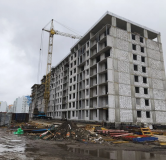 Ход строительства дома 1.2 в ЖК Матрёшка -