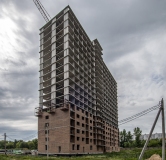 Ход строительства дома 10 в ЖК Новые Горизонты -