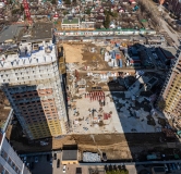 Ход строительства дома секция 3а,3б,3в в ЖК Астон. Шесть звёзд -