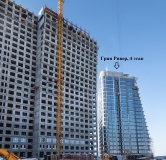 Ход строительства дома № 4 Башня в ЖК Green River (Грин Ривер) -