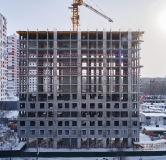 Ход строительства дома 6 в ЖК Толк Медный -
