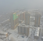 Ход строительства дома № 1 в ЖК Три Клёна -