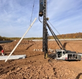 Ход строительства дома № 1 в ЖК В д. Ольгино -