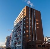 Ход строительства дома 2.1 в ЖК Кантри -