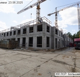 Ход строительства дома 3А.2 в ЖК ЛСР.Большая Охта -