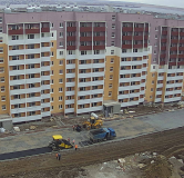 Ход строительства дома 28 в ЖК 147 микрорайон -