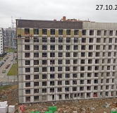 Ход строительства дома 18-19 Марципан в ЖК СМАРТ квартал Пряничная слобода -