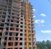 Ход строительства дома 1 в ЖК Крылья -