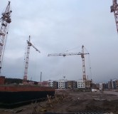 Ход строительства дома 4б в ЖК Причал -