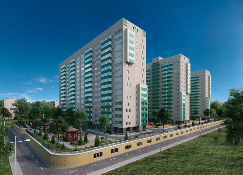 Дом Литер 2 в ЖК Грин парк - фото 1