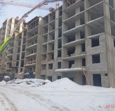 Ход строительства дома 18 в ЖК По ул. Красноводская -