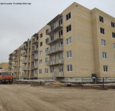 Ход строительства дома № 1/4 в ЖК Кубанская усадьба -