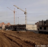 Ход строительства дома 3.1 в ЖК Аринский -
