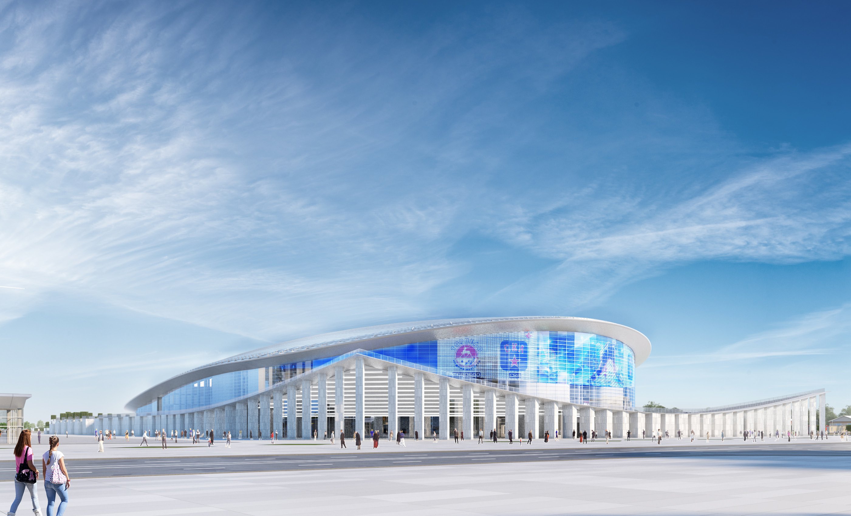 Нижний Новгород получил разрешение на строительство ледовой арены на Стрелке - фото 1