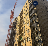 Ход строительства дома 38 в ЖК Источник -