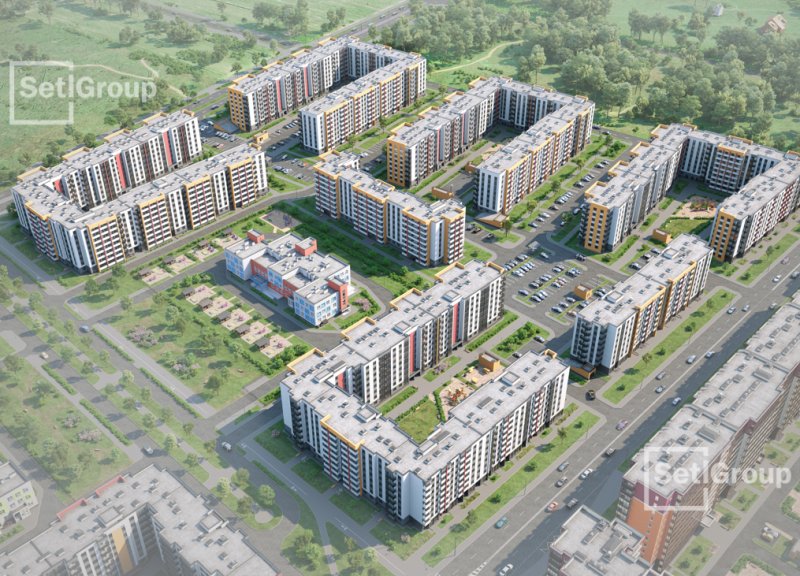 Дом 7 к3 стр1 в ЖК Солнечный Город - фото 1
