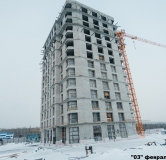 Ход строительства дома 10 в Клубный дом Первый Приорити -