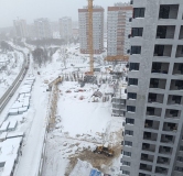 Ход строительства дома 1 в ЖК Крылья -