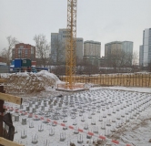 Ход строительства дома 2 в ЖК Расцветай на Кропоткина -