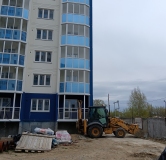 Ход строительства дома 2 в ЖК Выборная-Рябиновая -