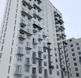 Ход строительства дома 1 в ЖК Гагарин Парк -