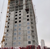 Ход строительства дома Поз. 5 в ЖК Юго-Западный -