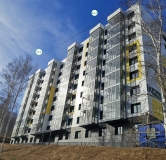 Ход строительства дома 12, секция 12.1, 12.2 в ЖК Botaniсa -