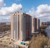 Ход строительства дома 39 в ЖК Живи! в Рыбацком -
