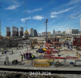 Ход строительства дома 23, ГП-72.106 в ЖК Мириады -