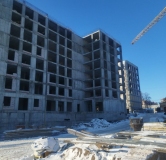 Ход строительства дома № 1 в ЖК По ул. Спортивная -