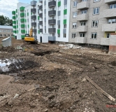 Ход строительства дома 1, секция 3 в ЖК По ул. Коммунистическая -